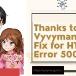 Vyvymanga 500 Error